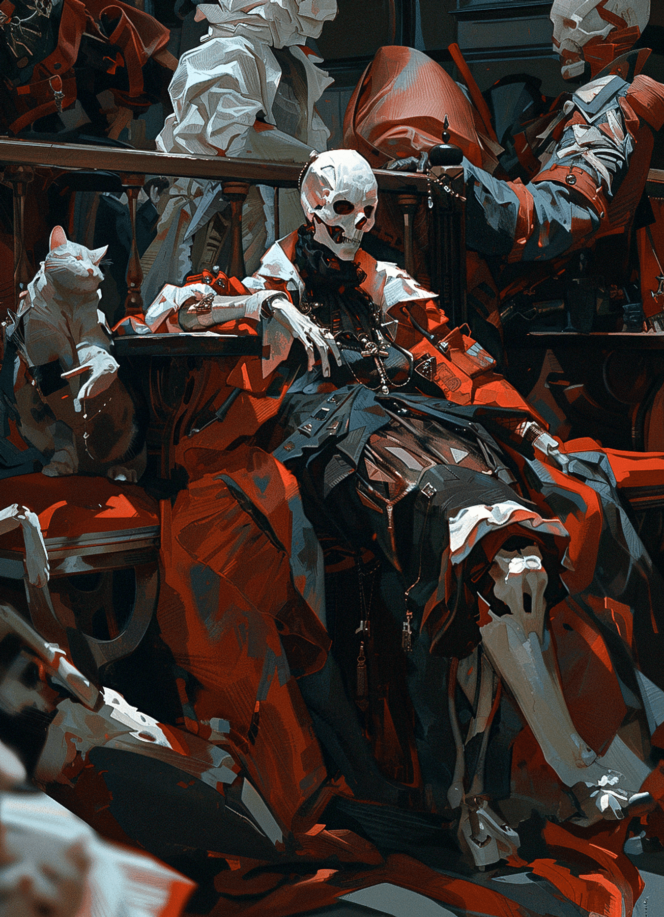 Relics of a Fractured Horizon by Ren